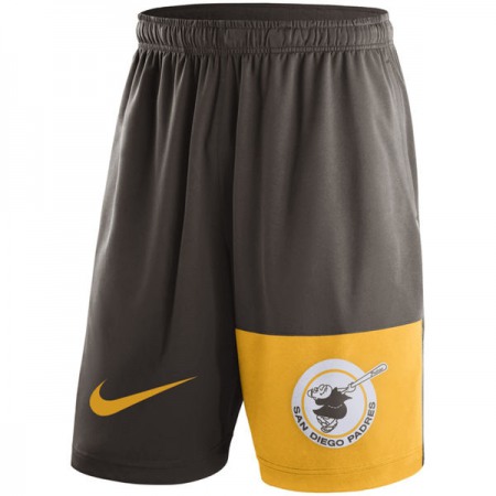 Men's San Diego Padres Brown Cooperstown Collection Dry Fly Shorts