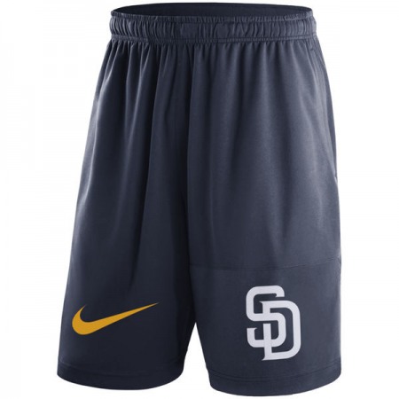 Men's San Diego Padres Navy Dry Fly Shorts