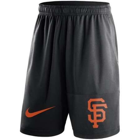 Men's San Francisco Giants Black Dry Fly Shorts