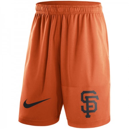 Men's San Francisco Giants Orange Dry Fly Shorts