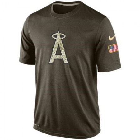 Men's Los Angeles Angels Salute To Service Dri-FiT T-Shirt