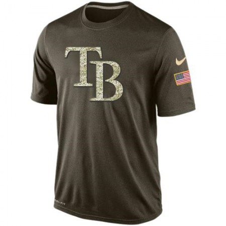 Men's Tampa Bay Rays Salute To Service Dri-FiT T-Shirt