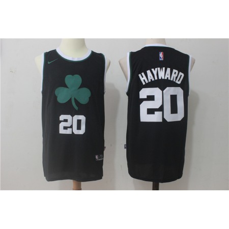 Men's Boston Celtics #20 Gordon Hayward Black Stitched NBA Jersey