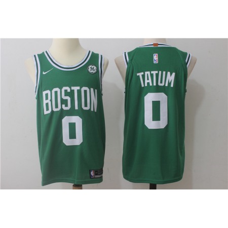 Men's Boston Celtics #0 Jayson Tatum Green Stitched NBA Jersey