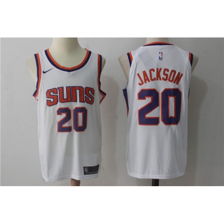 Men's Phoenix Suns #20 Josh Jackson White Stitched NBA Jersey