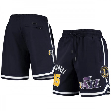 Men's Utah Jazz #45 Donovan Black Shorts