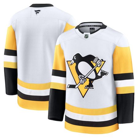 Youth Pittsburgh Penguins White Away Jersey