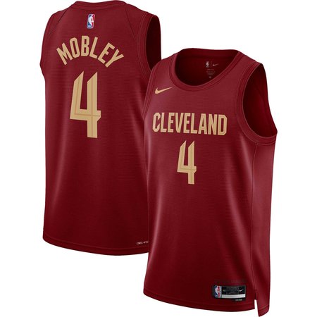 Youth Cleveland Cavaliers #4 Evan Mobley Nike Wine Swingman Icon Edition Jersey