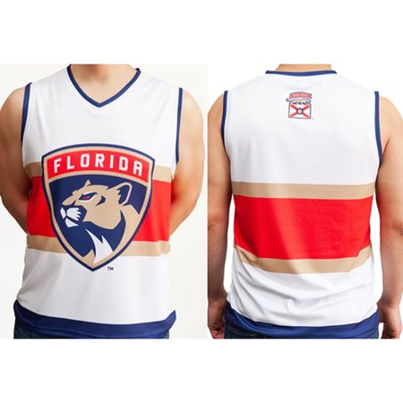 Men's Florida Panthers White Tank Jersey
