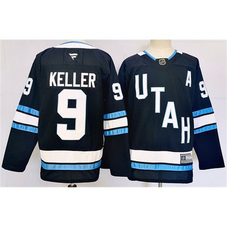 Youth Utah Hockey Club Active Player Custom Navy Stitched Hockey Jersey