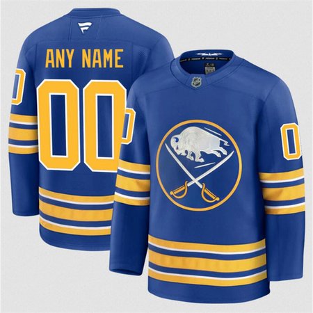 Men's Buffalo Sabres ACTIVE PLAYER Custom Blue 2024-25 Home Stitched Hockey Jersey