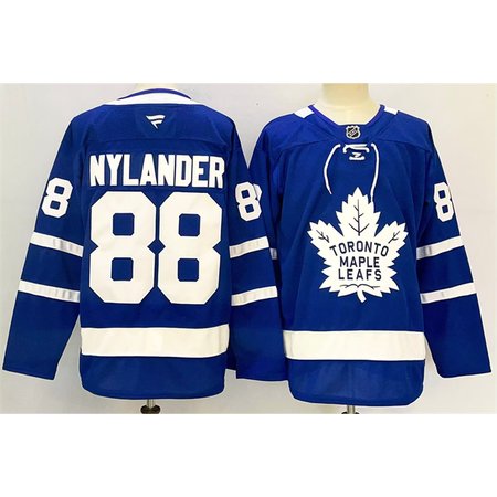 Men's Toronto Maple Leafs #88 William Nylander Blue 2024-25 Stitched Jersey