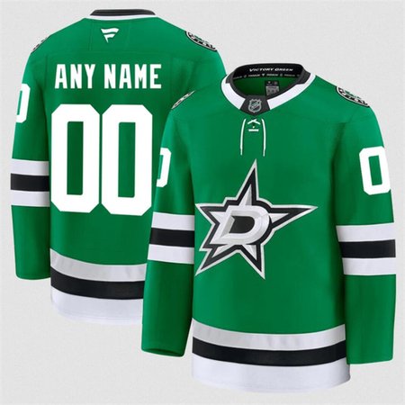 Men's Dallas Stars Active Player Custom Green 2024-25 Home Stitched Hockey Jersey