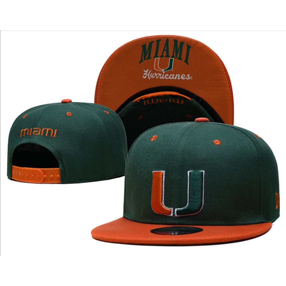 Miami Hurricanes Snapback Hat