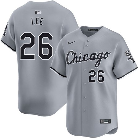 Men's Chicago White Sox #26 Korey Lee Nike Gray Home Replica Jersey