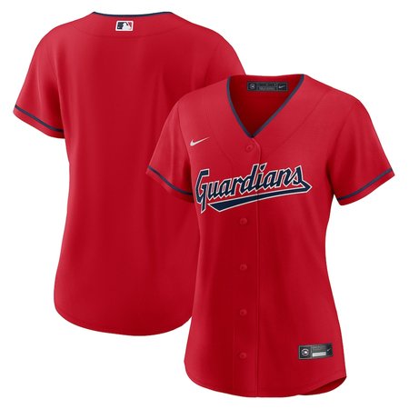 Women's Cleveland Guardians Nike Red Home Replica Jersey