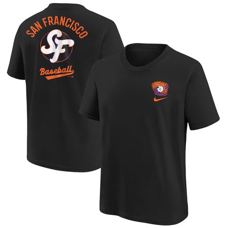 Youth San Francisco Giants Nike Black 2025 City Connect T-Shirt