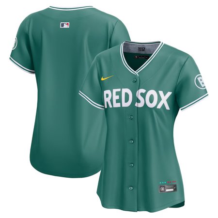 Women's Boston Red Sox Nike Green 2025 City Connect Limited Jersey