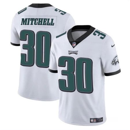 Men's Philadelphia Eagles #30 Quinyon White 2024 Draft Vapor Untouchable Limited Stitched Football Jersey