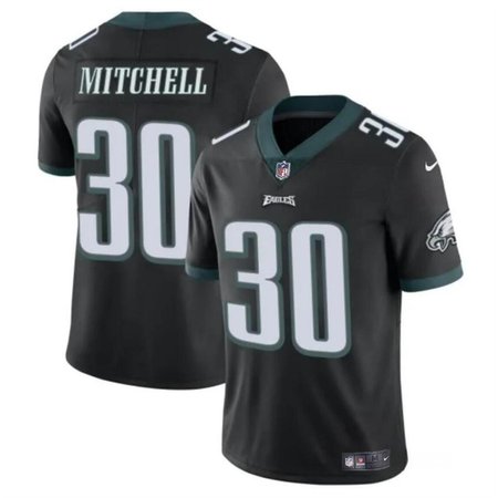 Men's Philadelphia Eagles #30 Quinyon Black 2024 Draft Vapor Untouchable Limited Stitched Football Jersey