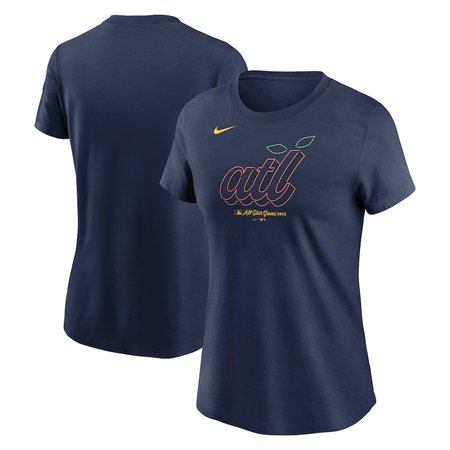 Women's Nike Navy 2025 MLB All-Star Game T-Shirt