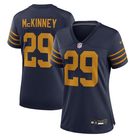 Women's Green Bay Packers #29 avier McKinney Nike Navy The 1923 Classic Game Jersey