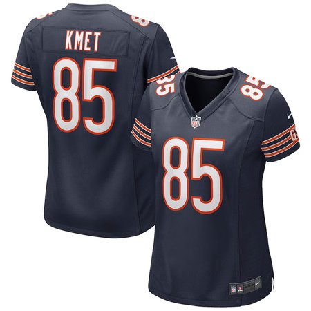 Women's Chicago Bears #85 Cole Kmet Nike Navy Game Jersey