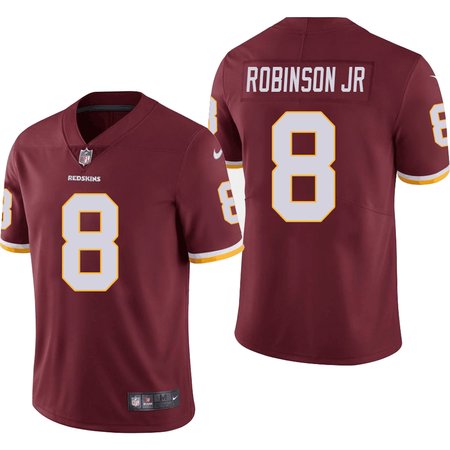 Men's Washington Commanders #8 Brian Robinson Jr. Burgundy Vapor Stitched Football Jersey