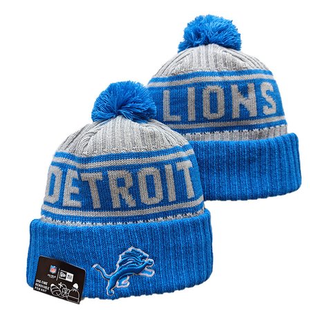 Detroit Lions Knit Hat