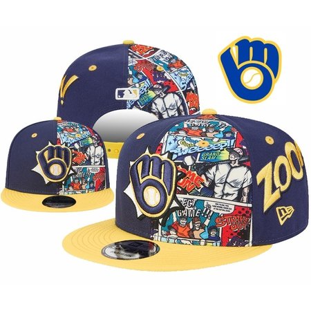 Milwaukee Brewers Snapback Hat