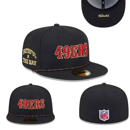 San Francisco 49ers Rivalries Collection Fitted Hat