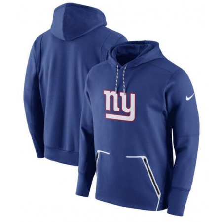 Men's New York Giants Royal Champ Drive Vapor Speed Pullover Hoodie