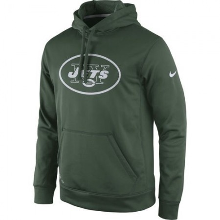 New York Jets Practice Performance Pullover Hoodie Green