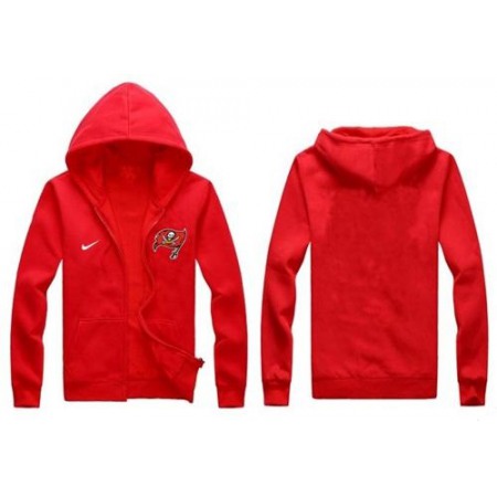 Tampa Bay Buccaneers Authentic Logo Hoodie Red