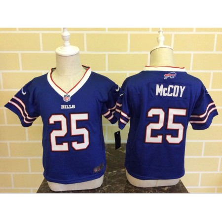 Toddler Buffalo Bills #25 LeSean McCoy Blue Stitched NFL Jersey