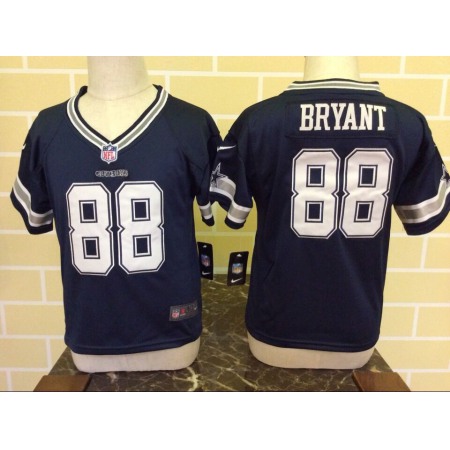 Toddler Dallas Cowboys #88 Dez Bryant Blue Stitched NFL Jersey
