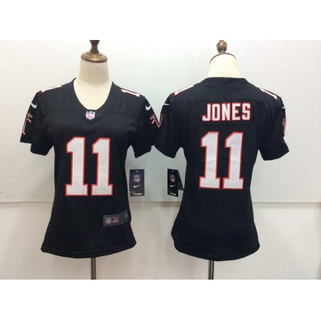 Women's Atlanta Falcons #11 Julio Jones Black Vapor Untouchable Limited Stitched NFL Jersey