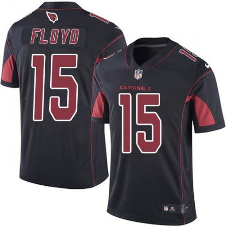 Cardinals #15 Michael Floyd Black Men's Stitched NFL Limited Rush Jersey