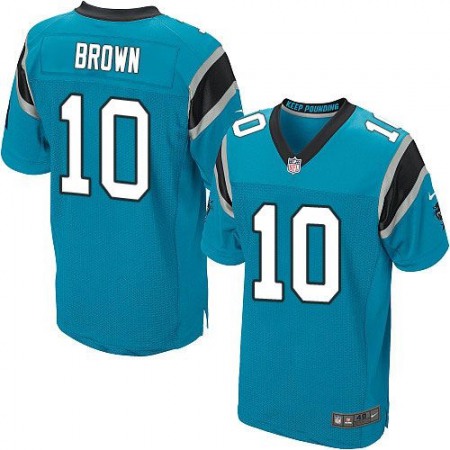 Panthers #10 Corey Brown Blue Alternate Men's Stitched NFL Elite Jersey