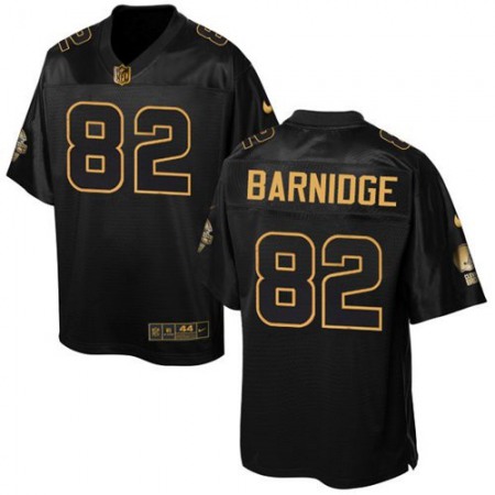 Browns #82 Gary Barnidge Black Men's Stitched NFL Elite Pro Line Gold Collection Jersey