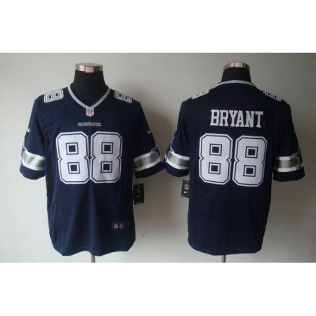 Cowboys #88 Dez Bryant Navy Blue Team Color Men's Stitched NFL Limited Jersey