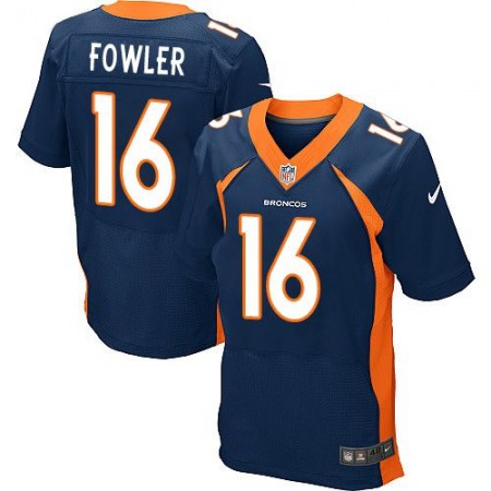 Broncos #16 Bennie Fowler Navy Blue Alternate Men's Stitched NFL New Elite Jersey