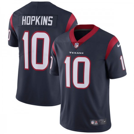 Men's Houston Texans #10 DeAndre Hopkins Navy Vapor Untouchable Limited Stitched NFL Jersey