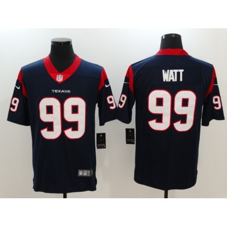 Men's Houston Texans #99 J.J. Watt Navy Vapor Untouchable Limited Stitched NFL Jersey