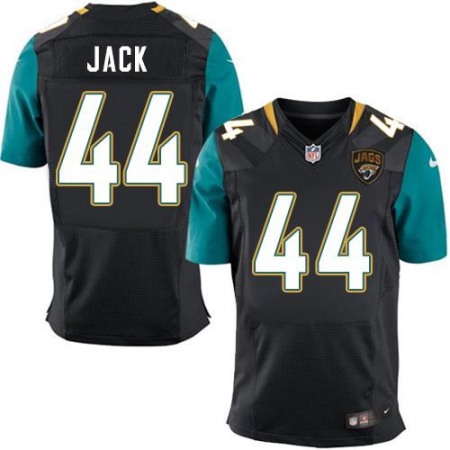 Jaguars #44 Myles Jack Black Alternate Men's Stitched NFL Elite Jersey