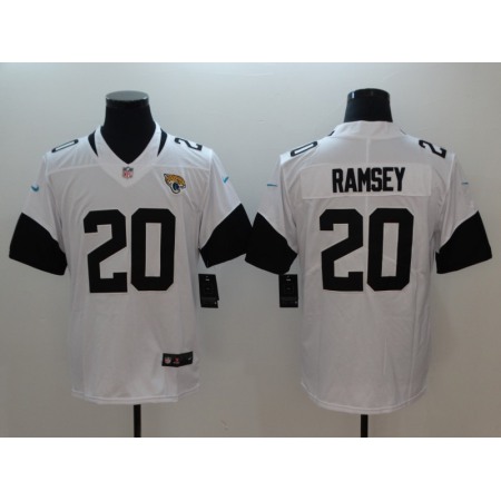 Men's NFL Jacksonville Jaguars #20 Jalen Ramsey White New 2018 Vapor Untouchable Limited Stitched Jersey