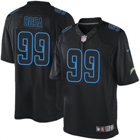 Chargers #99 Joey Bosa Black Men's Stitched NFL Impact Limited Jersey