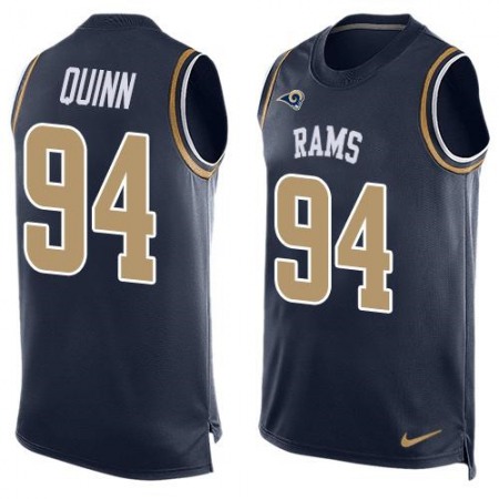 Rams #94 Robert Quinn Navy Blue Team Color Men's Stitched NFL Limited Tank Top Jersey