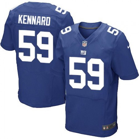 Giants #59 Devon Kennard Royal Blue Team Color Men's Stitched NFL Elite Jersey