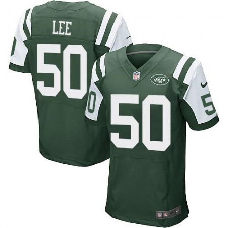Jets #50 Darron Lee Green Team Color Men's Stitched NFL Elite Jersey